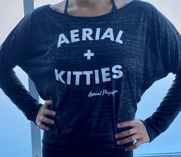 Aerial + Kitties Long Sleeve Top