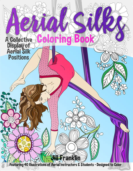 Aerial Silks Coloring Book - Digital Download